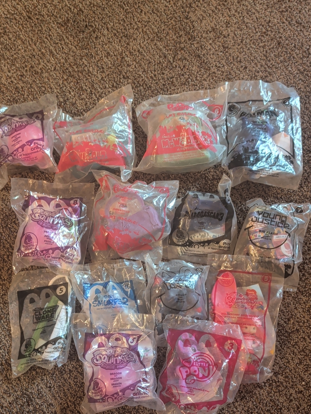 McDonald's Assorted Happy Meal Toys. (14)